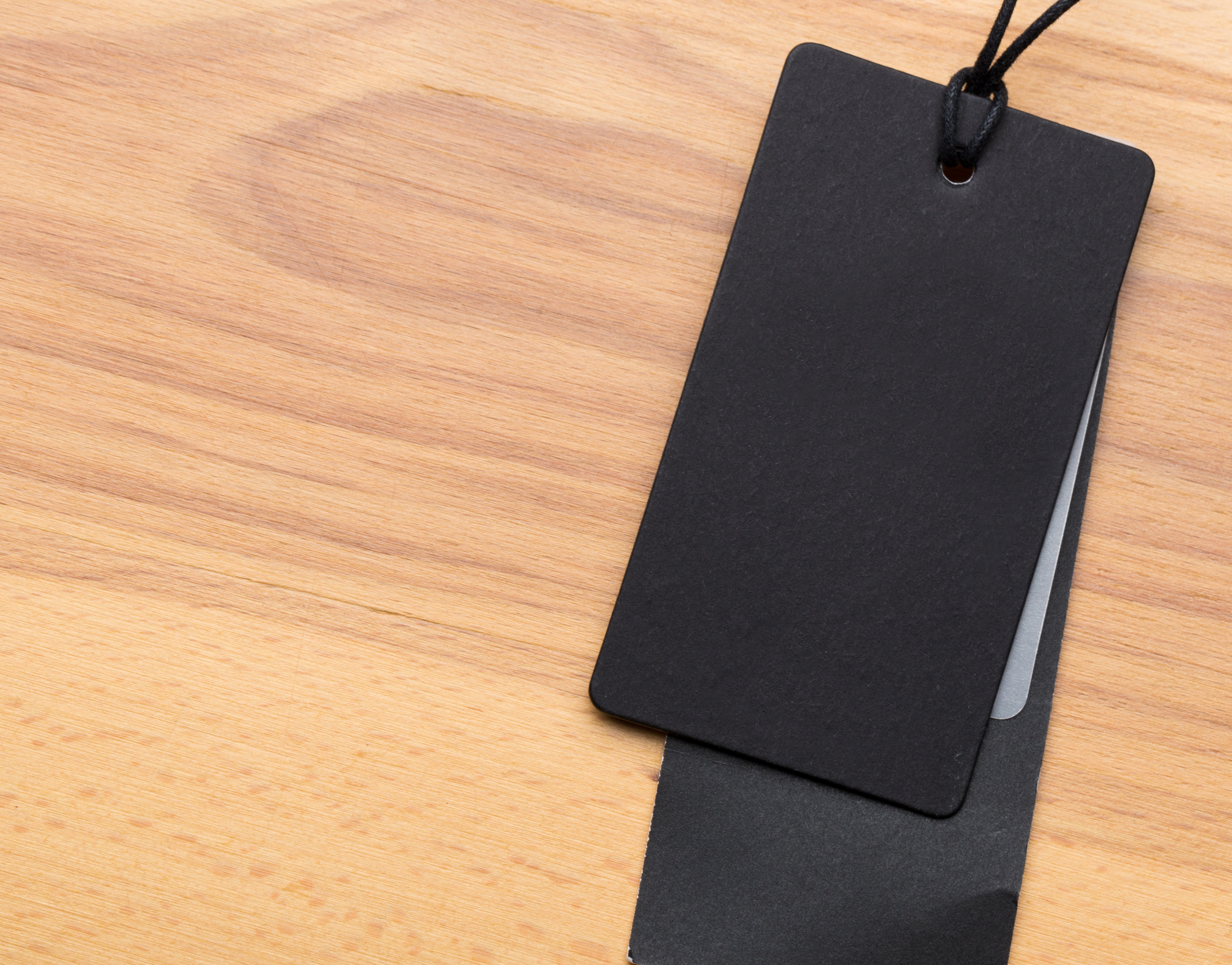 black paper for tags